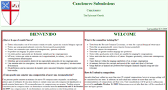 Desktop Screenshot of cancionero.submissions.madreanna.org