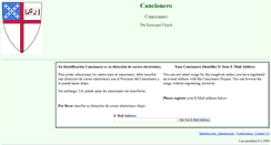 Desktop Screenshot of cancionero.database.madreanna.org